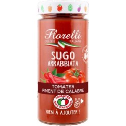 FLORELLI Sauce Tomates Piement De Calabre 290g