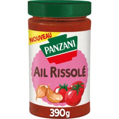PANZANI Sauce Les Recettes Maison Ail Rissolé 390g
