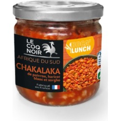 LE COQ NOIR Chakalaka de Poivron, Haricot Blanc et Sorgho 330g