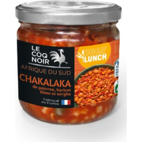 LE COQ NOIR Chakalaka de Poivron, Haricot Blanc et Sorgho 330g