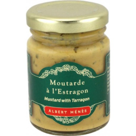 ALBERT MENES Moutarde Forte aux Feuilles d'Estragon 100g