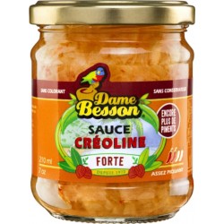 DAME BESSON Sauce créoline forte 21cl