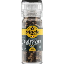 SAINTE LUCIE Épices Le Moulin Duo Poivres 60g