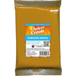 CHALEUR CREOLE Curcuma Moulu 100g