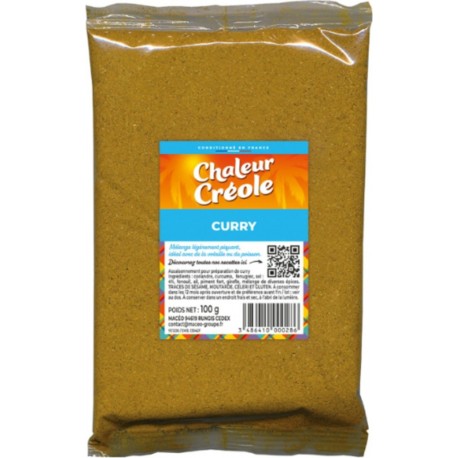 CHALEUR CREOLE Curry madras 100g