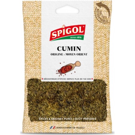 SPIGOL Cumin Origine Moyen Orient 65g