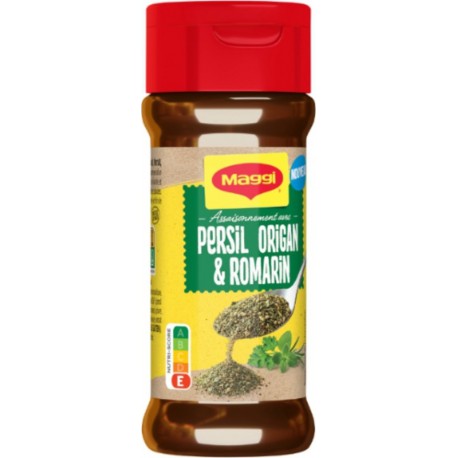 MAGGI Assaisonnement Poudre Persil, Origan et Romarin 60g