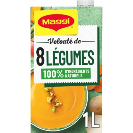 MAGGI Soupe Velouté de 8 légumes 1L