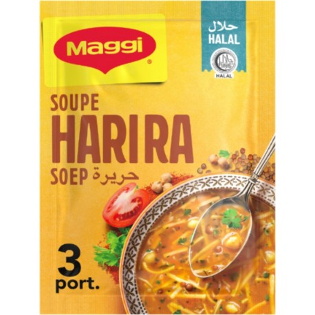 MAGGI Soupe Déshydratée Harira Halal 90g