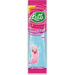 LUTTI Bonbons Bubblizz Fizz Candy paper x8