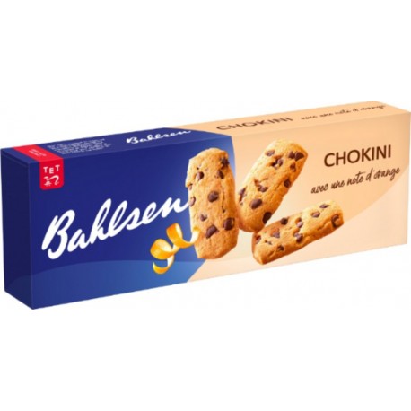 BAHLSEN Biscuits Chokini avec un Note d'Orange