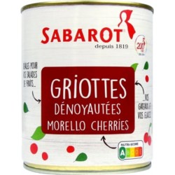SABAROT Griottes Conserve 425g Sabarot