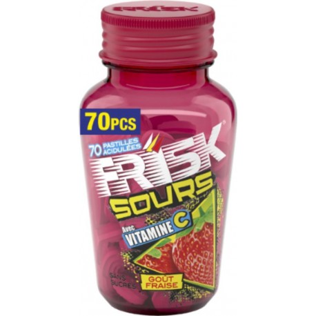 FRISK Bonbon Frisk Sours Strawberry