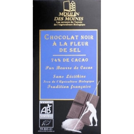 MOULIN DES MOINES Chocolat Noir Fleur De Sel Moulin Des Moines
