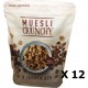 AGIDRA Lot 12x Muesli Croustillant Aux 2 Chocolats Paquet 450g