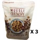 AGIDRA Lot 3x Muesli Croustillant Aux 2 Chocolats Paquet 450g