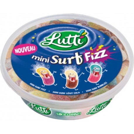LUTTI Confiserie Gélifiée aromatisée Surffizz Turbo