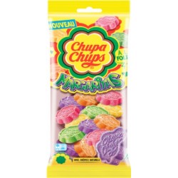 CHUPA CHUPS Bonbon Flowpack Margarita Gélifié Goût Fruit