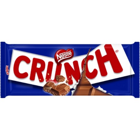 CRUNCH Barre de Chocolat Au lait Nestlé