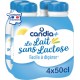 CANDIA Lait Sans Lactose 4x50cl