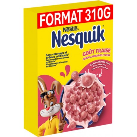 NESQUIK Céréales Goût Fraise