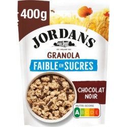 JORDANS Céréales Granola Chocolat Noir Faible en Sucres 400g