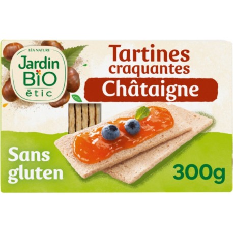 JARDIN BIO Tartines Craquantes Châtaigne