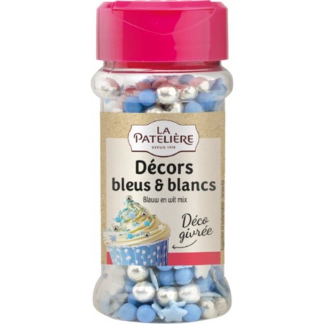 LA PATELIERE Décors Givrés en Suvre Bleus & Blancs