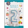 SAINTE LUCIE Bougie chiffre 2