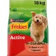 PURINA Aliment pour chien Friskies Active au Bœuf et aux Légumes