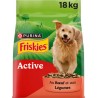 PURINA Aliment pour chien Friskies Active au Bœuf et aux Légumes
