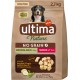 ULTIMA Croquettes pour Chien Moyen et Grand 10Kg+ Senior 7+ Sans Céréales Poulet Frais Nature