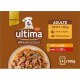 ULTIMA Pâtée pour Chien Adulte Petit - 10Kg en Sauce Poulet Boeuf