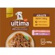 ULTIMA Pâtée pour Chien Adulte Petit - 10Kg en Sauce Saumon Dinde