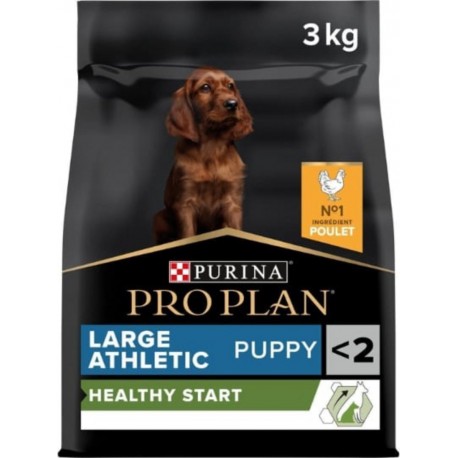 Purina PROPLAN Proplan Puppy Large Athletic Healthy Start Poulet 3Kg