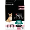 PROPLAN Croquettes Chien Small & Mini Adult Sensitive Skin Avec Optiderma Saumon Purina Proplan 3Kg