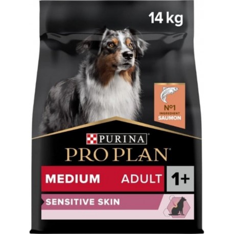 Purina PROPLAN Proplan Chien Adult Medium Sensitive Skin Saumon 14Kg