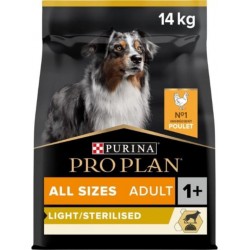 Purina PROPLAN Proplan Chien Adult All Sizes Light/sterilised Poulet 14Kg