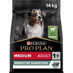 Purina PROPLAN Proplan Chien Adult Medium Sensitive Digestion Agneau 14Kg