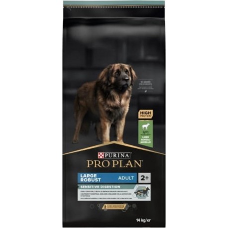 Purina PROPLAN Proplan Chien Adult Large Robust Sensitive Digestion Agneau 14Kg