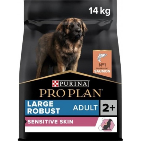 Purina PROPLAN Proplan Chien Adult Large Robust Sensitive Skin Saumon 14Kg