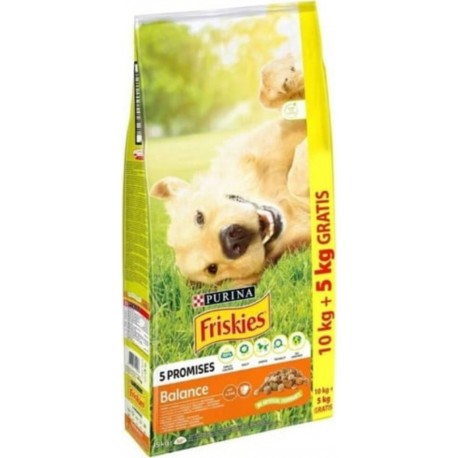 PURINA Nourriture Purina Friskies Balance Chicken With Vegetables Poulet 15Kg
