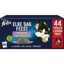 Felix Nourriture Humide Complète Pour Chats Avec Saveurs Variées