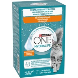 PURINA Aliment Complémentaire pour Chat Adulte One Hydralife Huhn Poulet