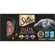 SHEBA Pâtée pour Chat en Filets Poulet et Poissons