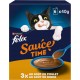 FELIX Pâtée pour Chat Adulte en Sauce Poulet Dinde