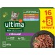 ULTIMA Pâtée Pour Chat Adulte Stérilisé En Sauce Contrôle du Poids Facile à Digérer Fit & Delicious