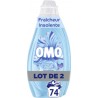 OMO Lessive Liquide Fraîcheur Insolente Mandarine Thé Vert