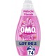 OMO Lessive Liquide Mélodie Florale Muguet Rose