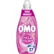 OMO Lessive Liquide Cycle Court Mélodie Florale Muguet Rose